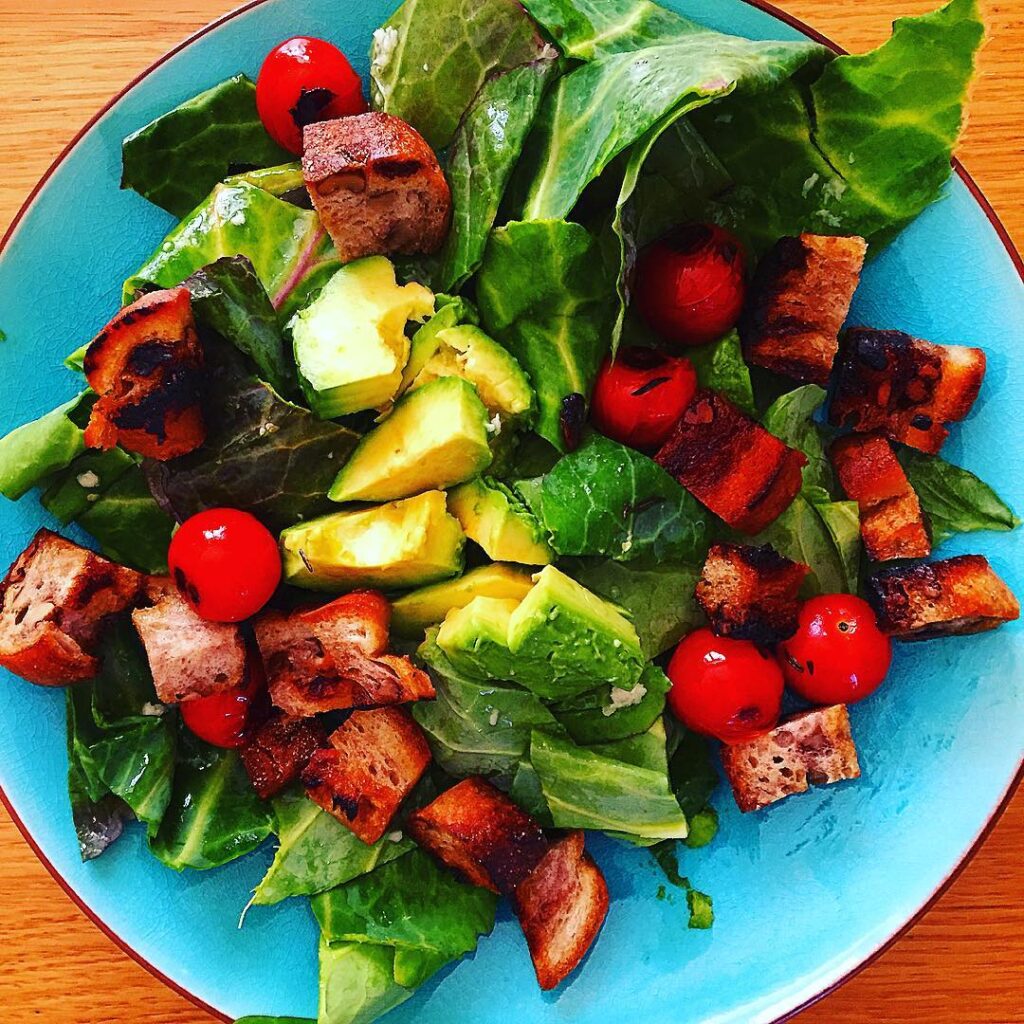 A quick and easy healthy salad