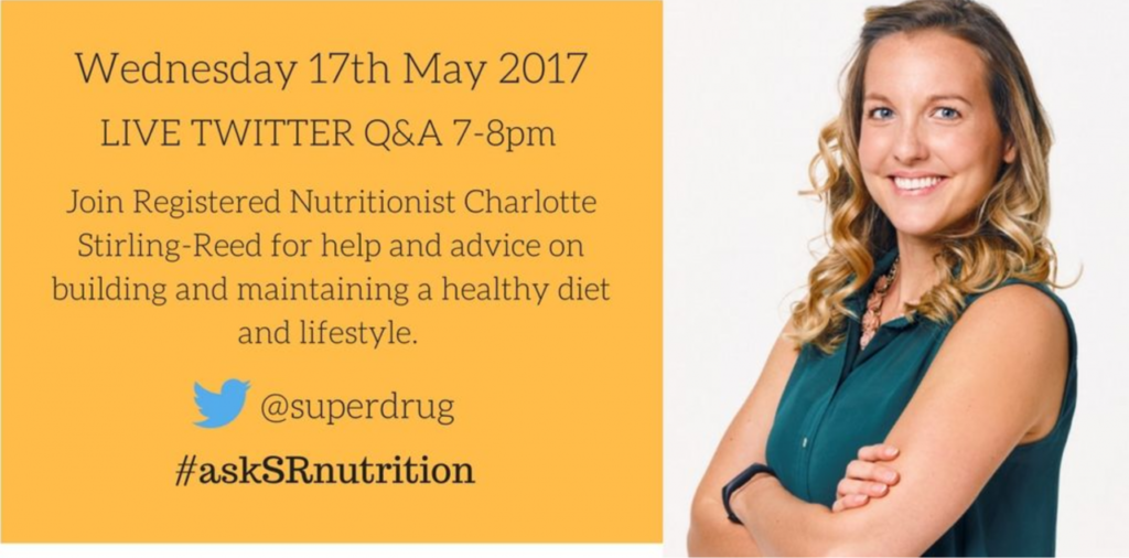 Superdrug's Nutrition Ambassador Role 2018