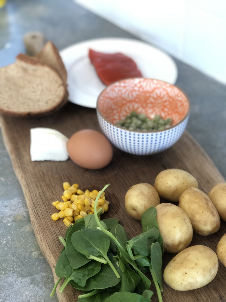 Salmon & Potato Mash - Fishcakes