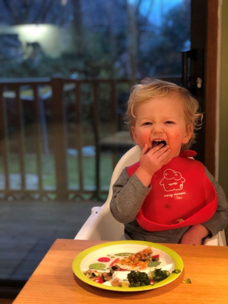 Veggie Pizza Wraps Recipe for Babies and Toddlers