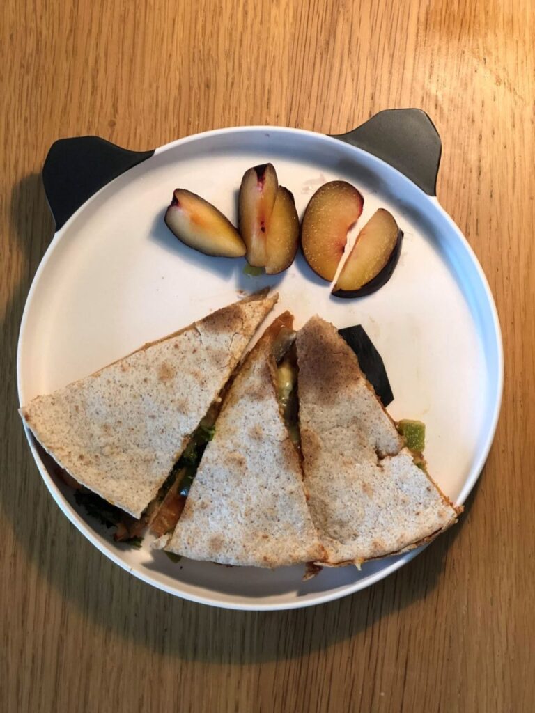 Veggie Pizza Wraps Recipe for Babies and Toddlers
