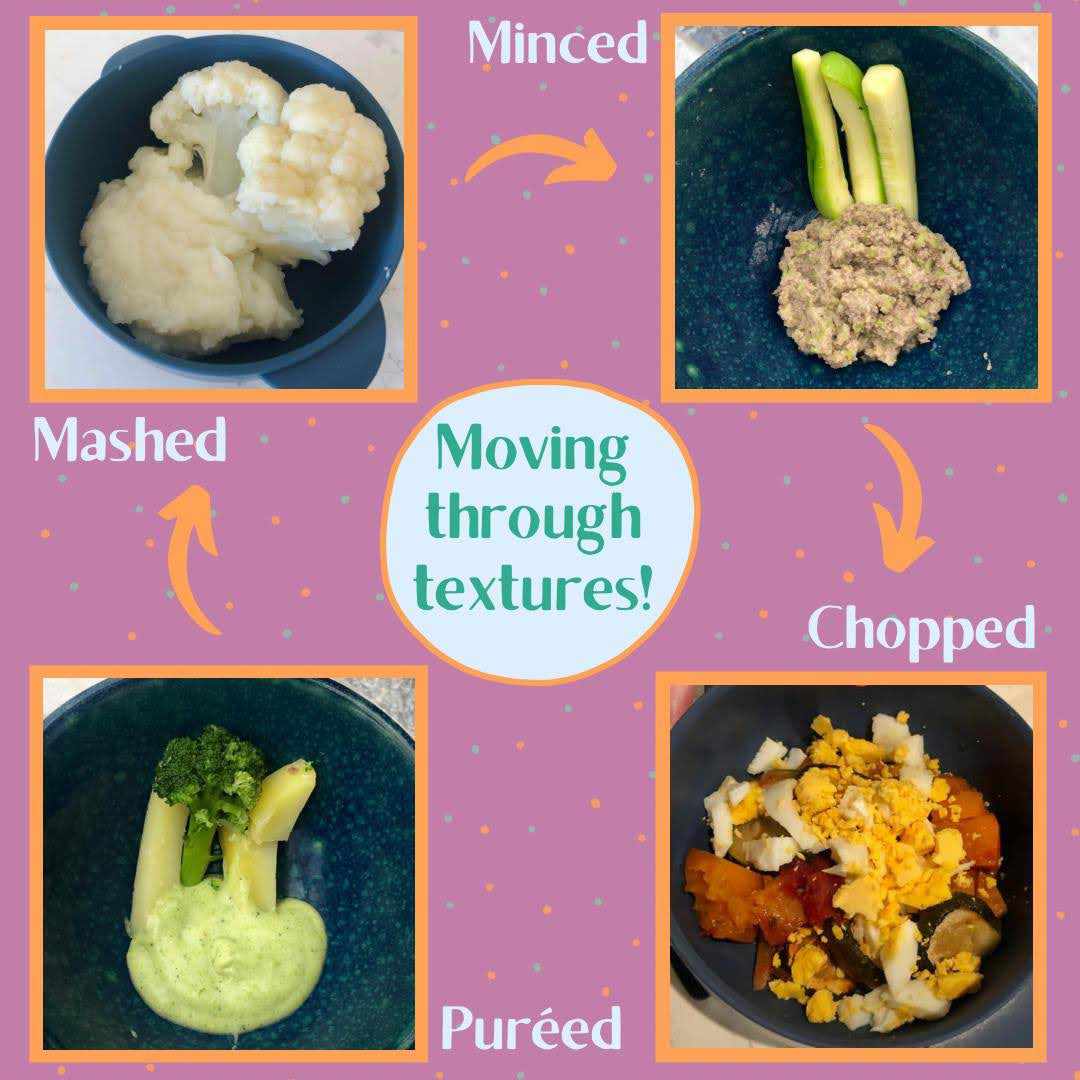 Weaning Your Baby - Trying New Food Textures