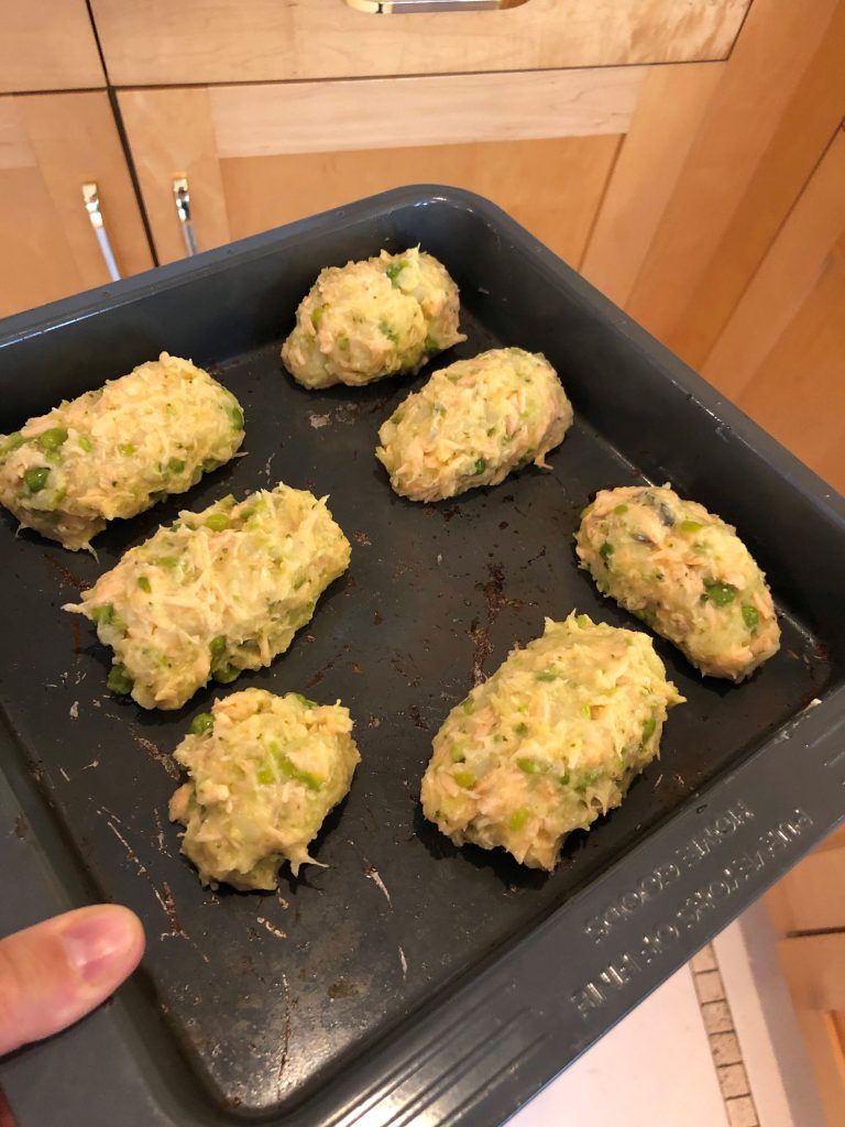 Potato & Salmon Tots Recipe