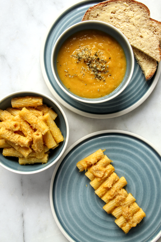 Roasted Pumpkin and Cannellini Bean Soup
