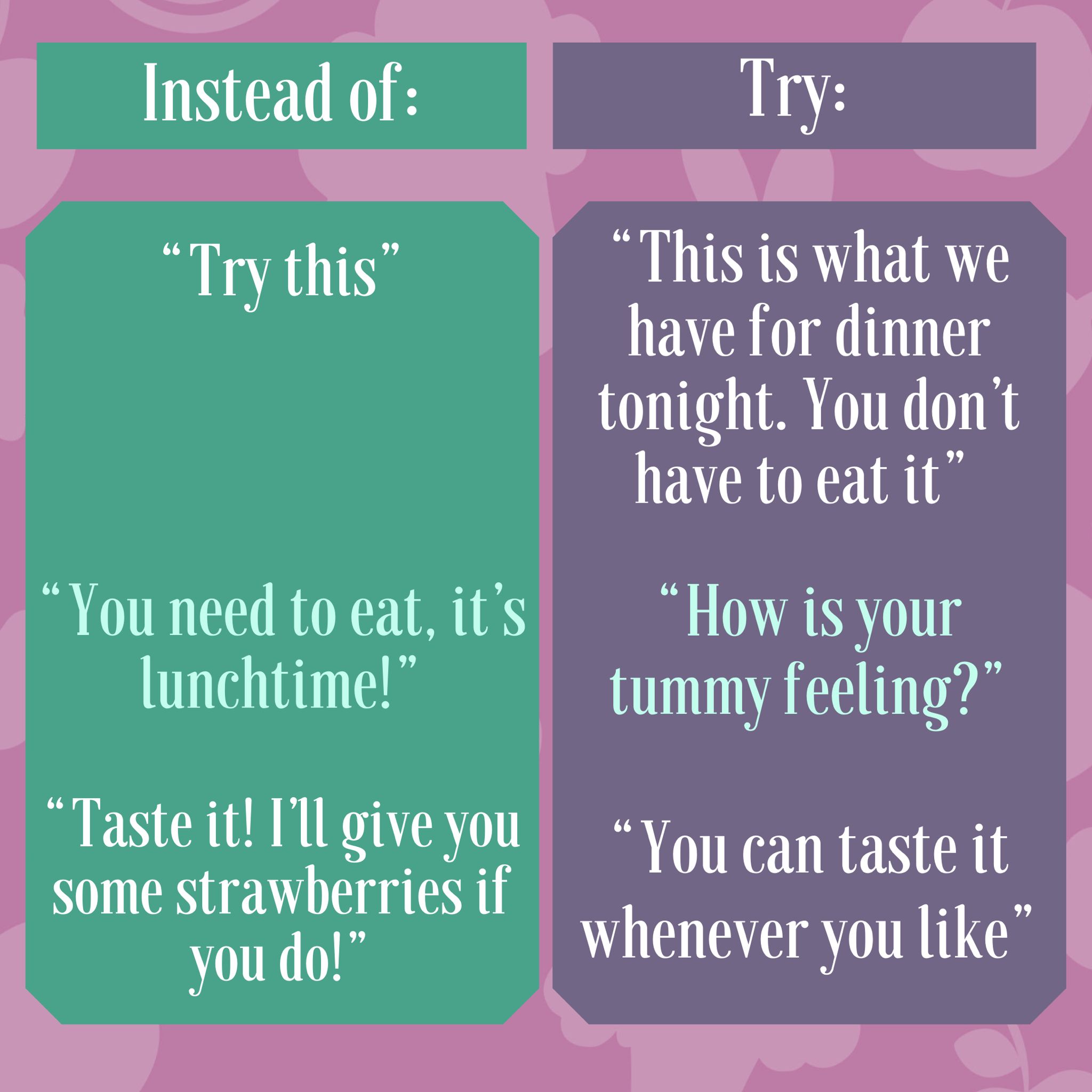 Mealtime Language Tips to Help Fussy Toddlers