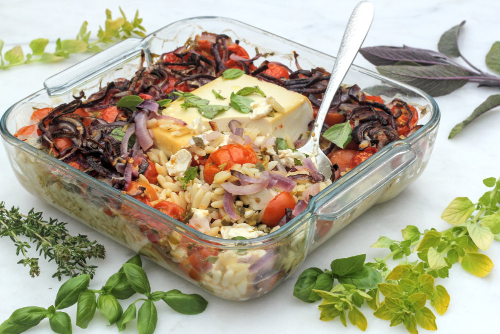 Tofu Pasta Bake - Family Friendly Summer Recipe