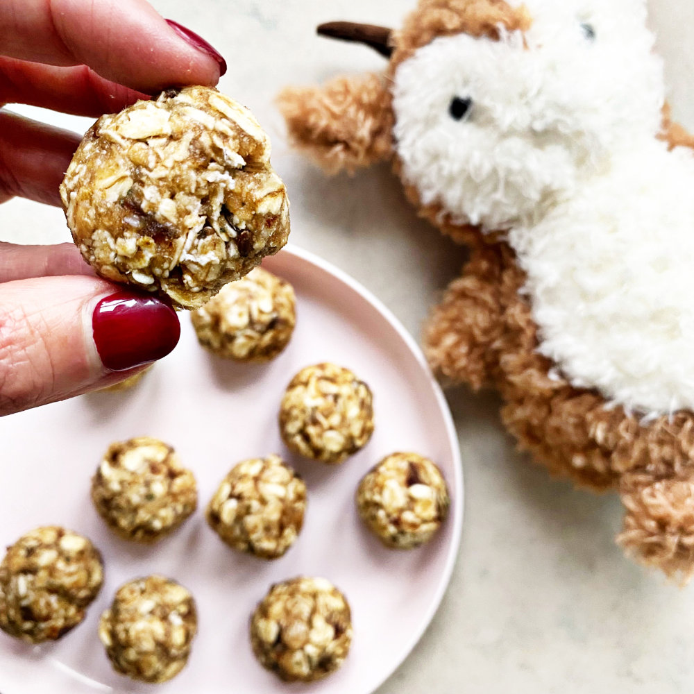 No-bake, No-added-sugar Energy Bites