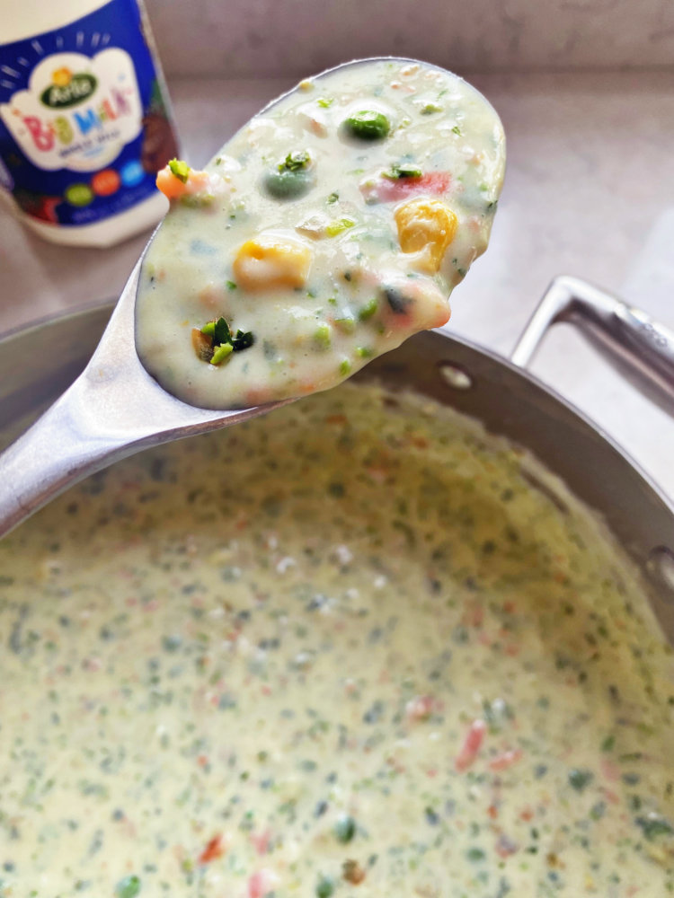 Creamy Veggie Sauce – 3 ways