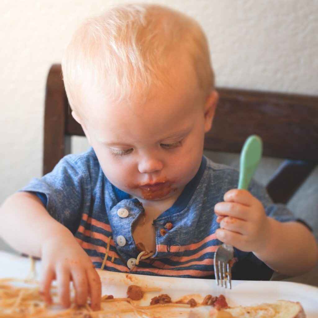 Why Does My Toddler Shove Food in Their Mouth?