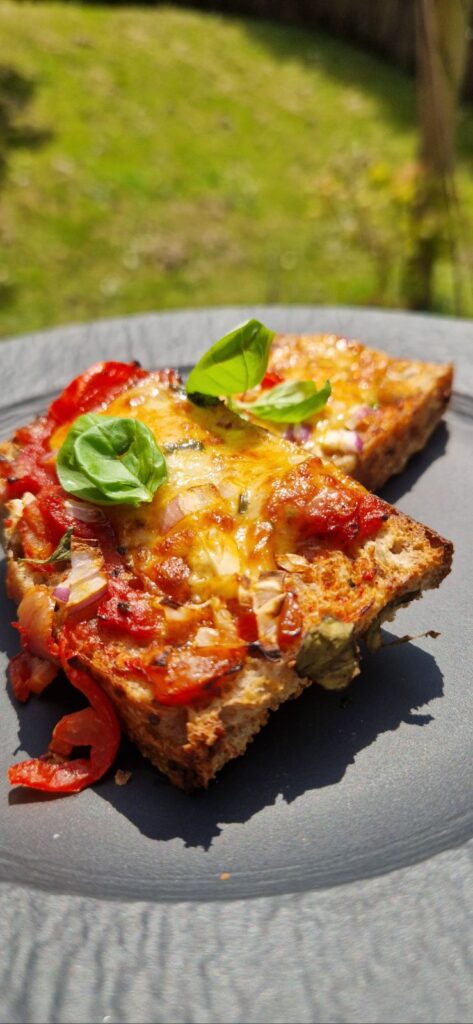 Air Fryer Pizza Toasts