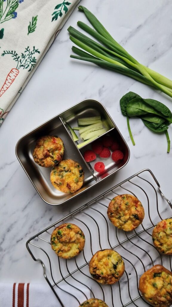Veggie Green Egg Muffins