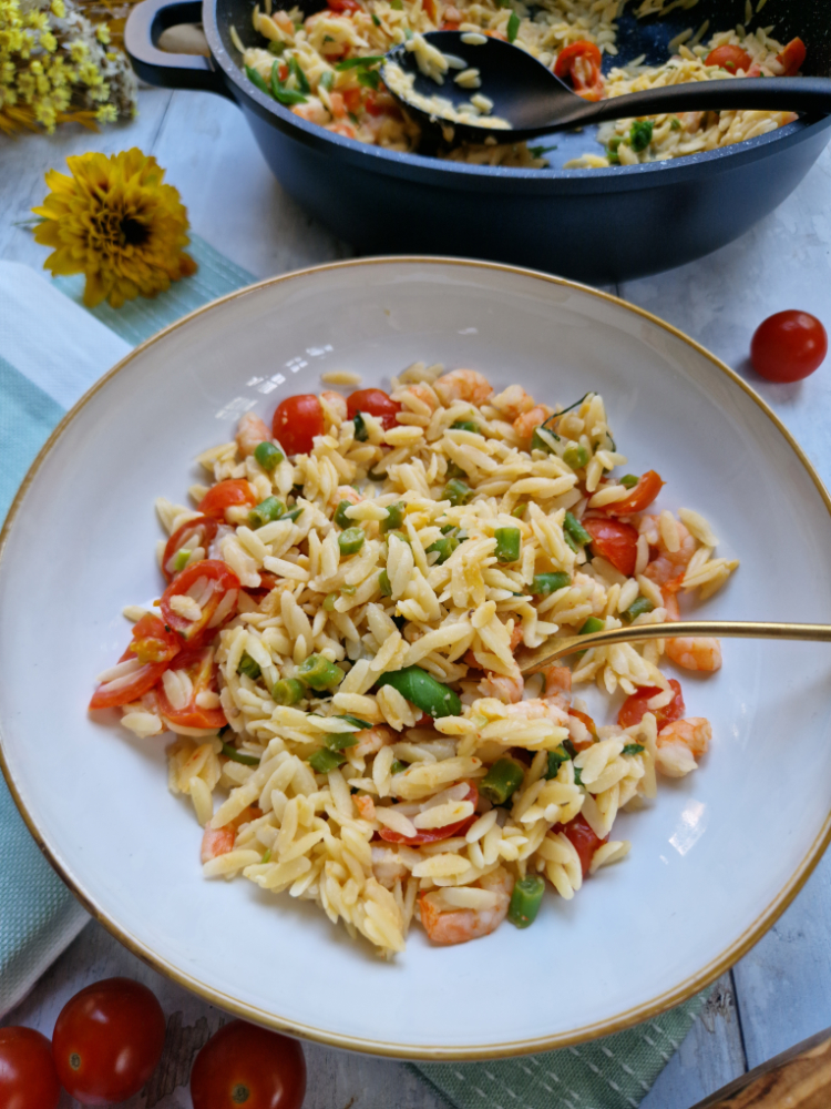 Quick Tomato Prawnzo